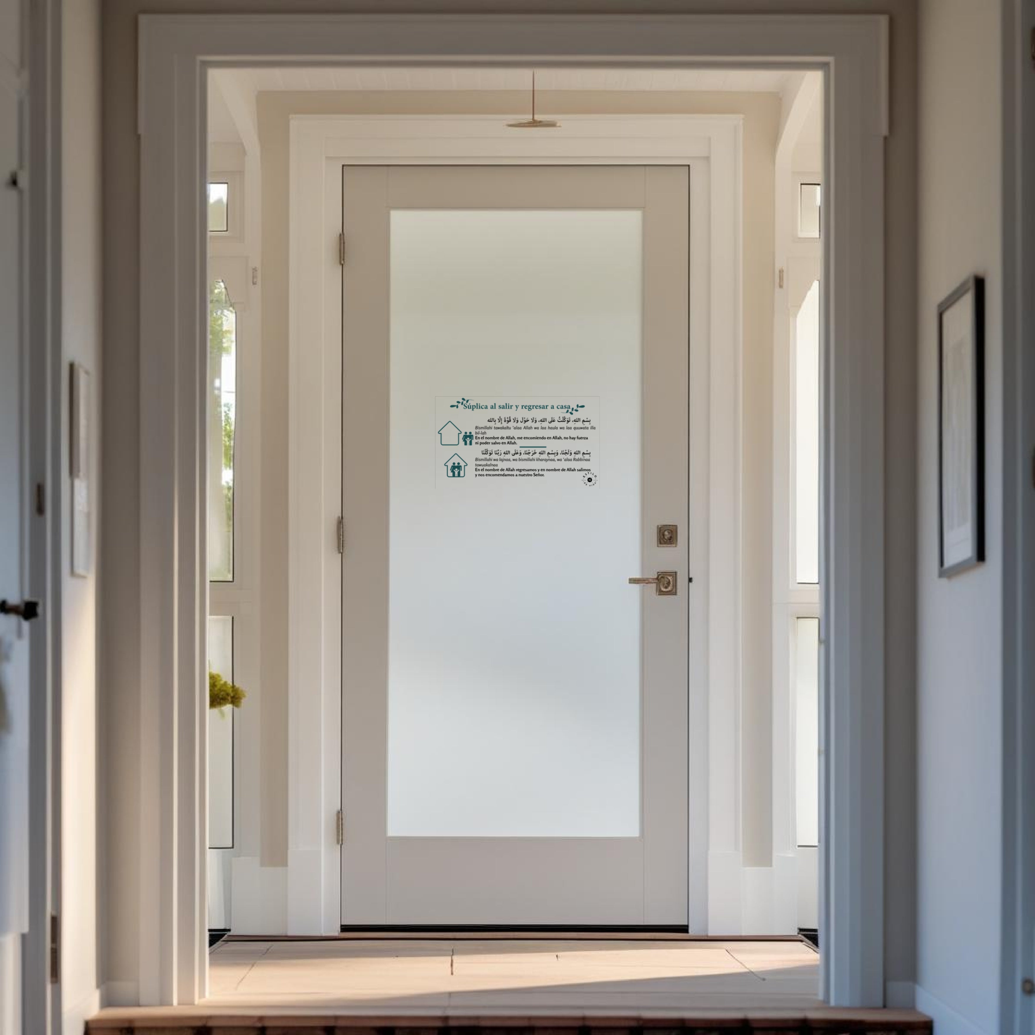 Súplica al salir y regresar a casa