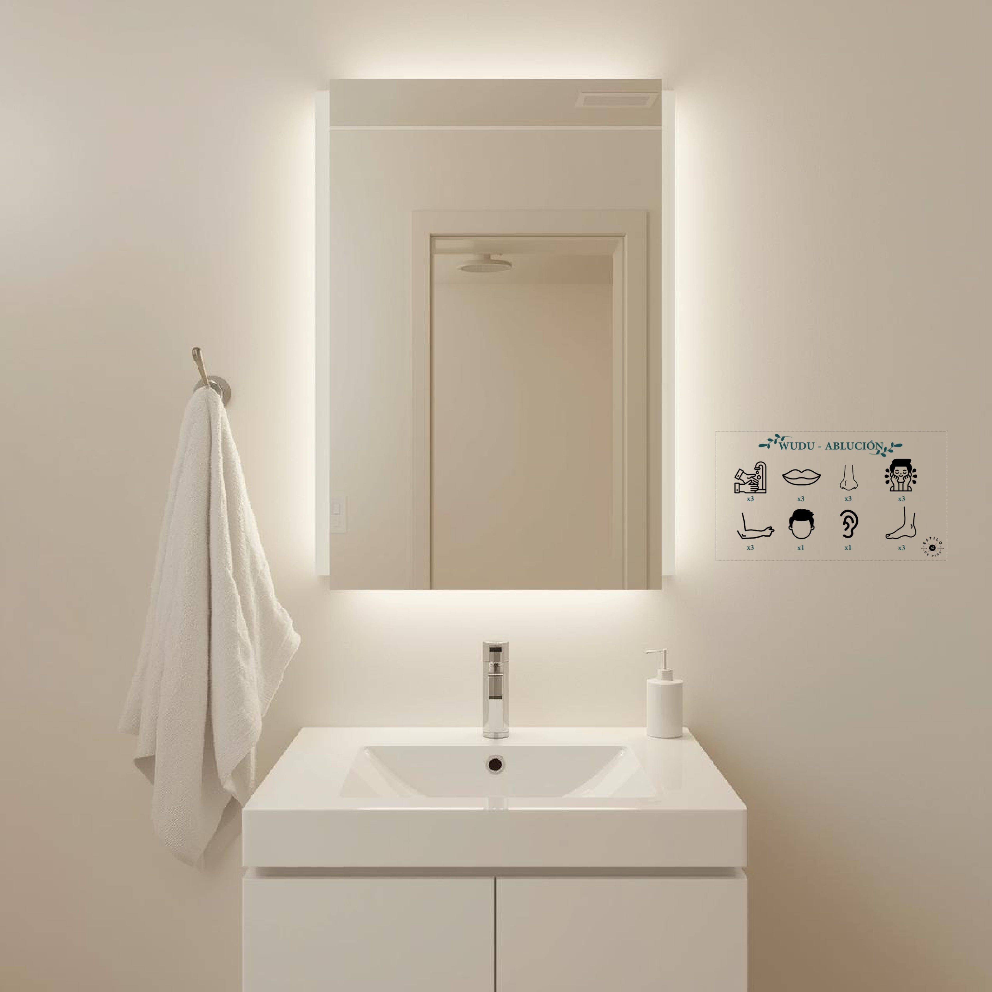 Pasos del wudu (ablución)